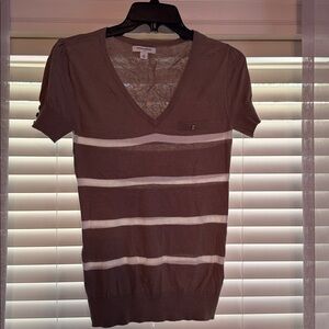 Banana Republic Taupe Knit Top - size XS